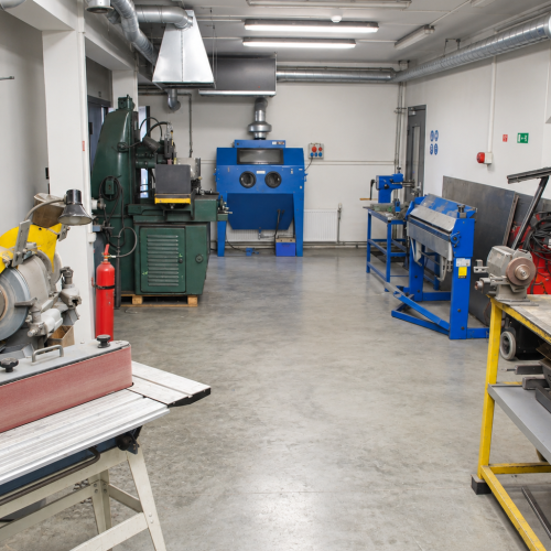 Metal workshop